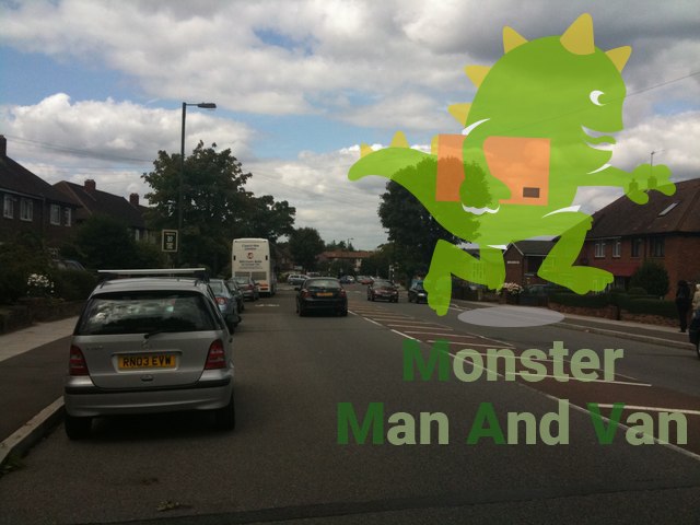 Morden Man with a Van