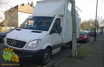 Hire van and movers in Marylebone